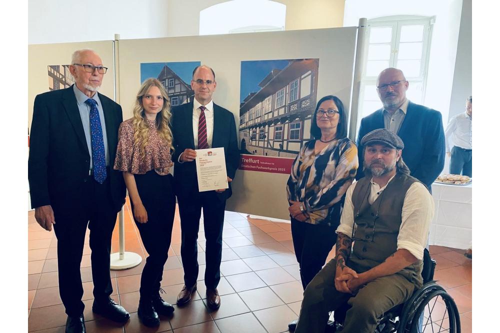 H&ouml;chste Anspr&uuml;che erf&uuml;llt: Deutscher Fachwerkpreis 2025 geht nach Treffurt